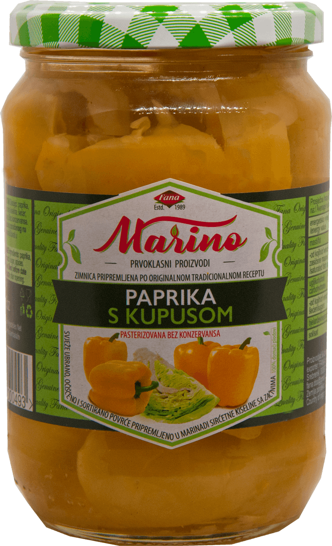 Paprika s kupusom 720ml